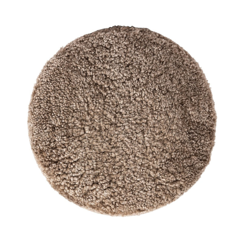 Saldino Bar + Counter Stool - Taupe Shearling