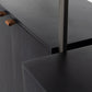 Trey Modular Wall Desk With 2 Bookcases - Black