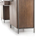 Trey Modular Wall Desk With 2 Bookcases - Auburn