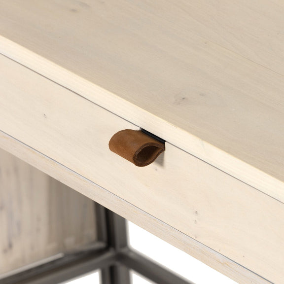 Trey Modular Wall Desk With 2 Bookcases - Dove Poplar