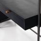 Trey Modular Wall Desk With 1 Bookcase - Black
