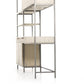 Trey Modular Wall Desk With 1 Bookcase - Dove Poplar