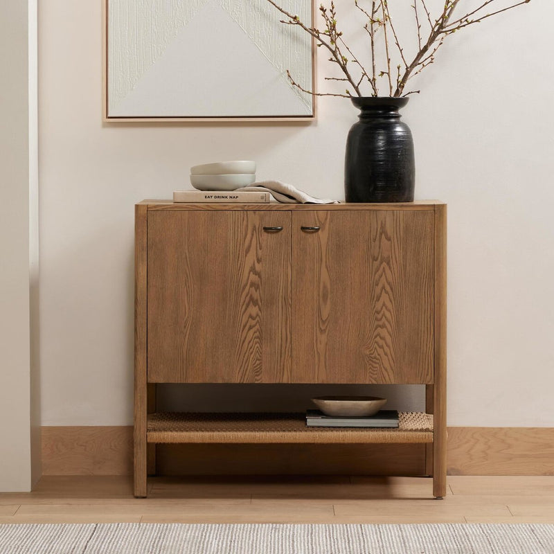 Zuma Small Cabinet - Dune Ash Veneer