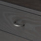 Zuma 6 Drawer Dresser - Smoked Black Ash
