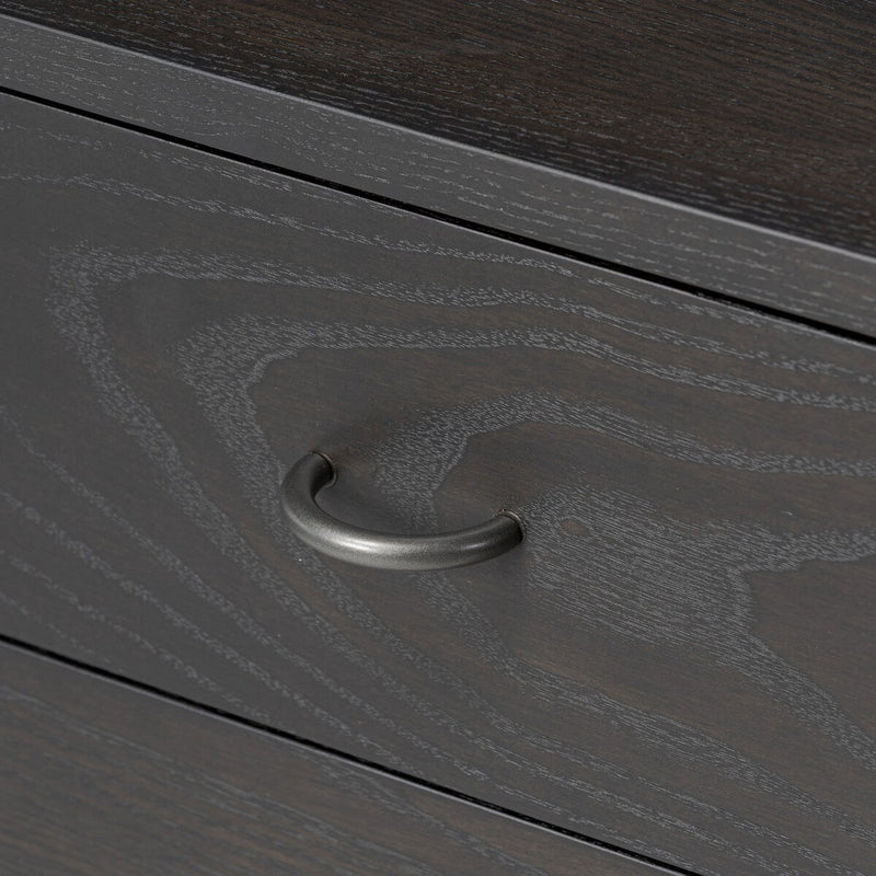 Zuma 6 Drawer Dresser - Smoked Black Ash