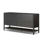 Zuma 6 Drawer Dresser - Smoked Black Ash