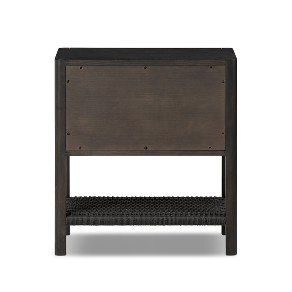 Zuma Nightstand - Smoked Black Ash