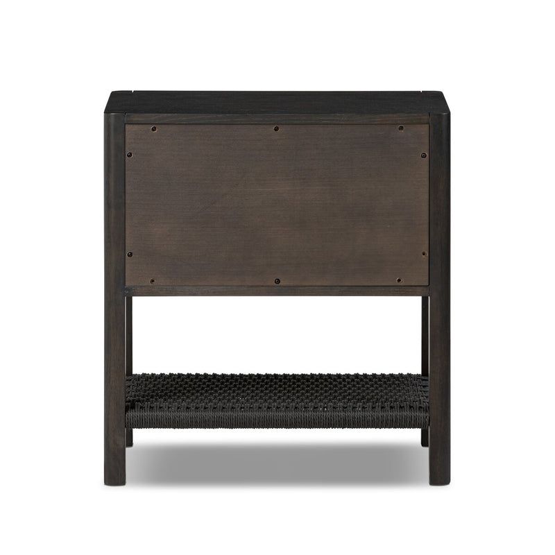 Zuma Nightstand - Smoked Black Ash