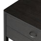 Zuma Nightstand - Smoked Black Ash