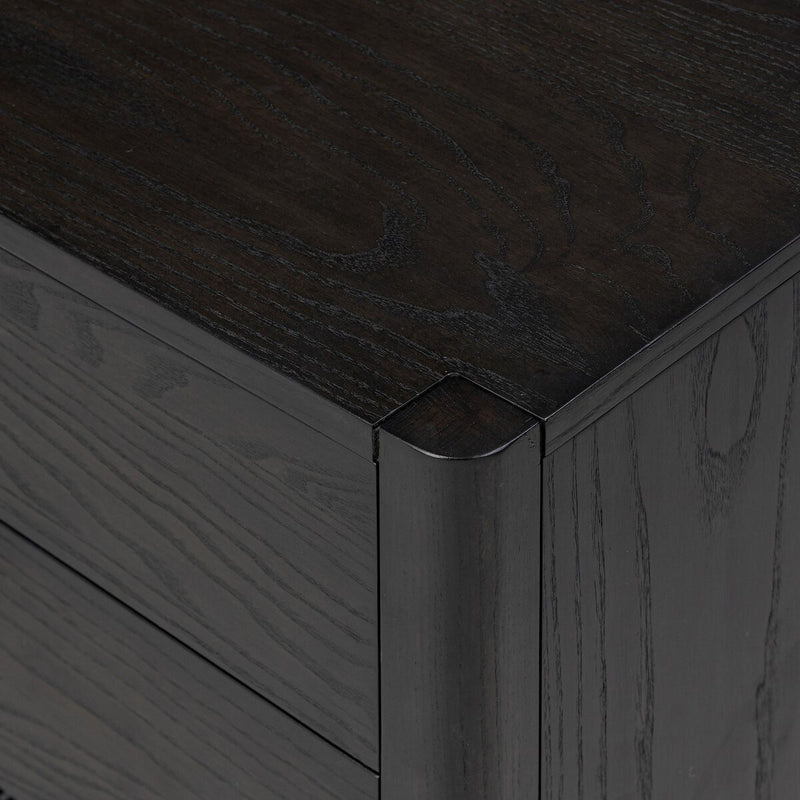 Zuma Nightstand - Smoked Black Ash