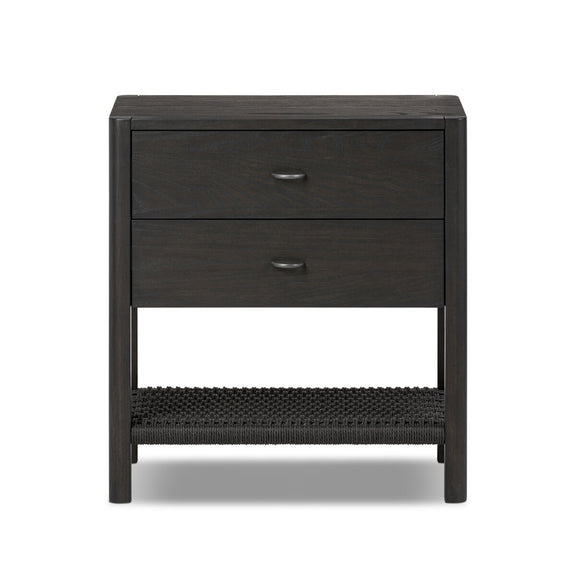 Zuma Nightstand - Smoked Black Ash