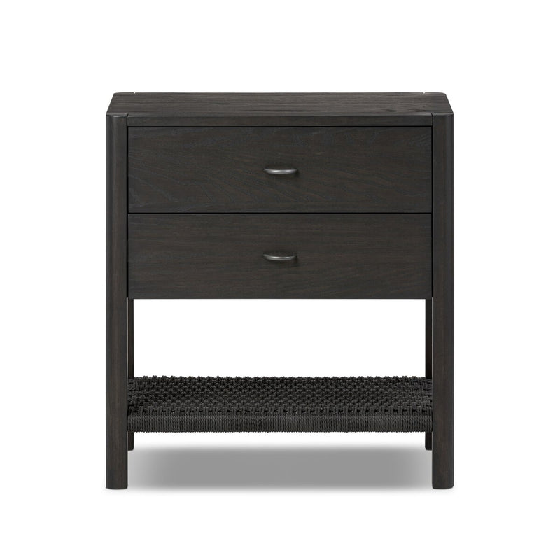 Zuma Nightstand - Smoked Black Ash