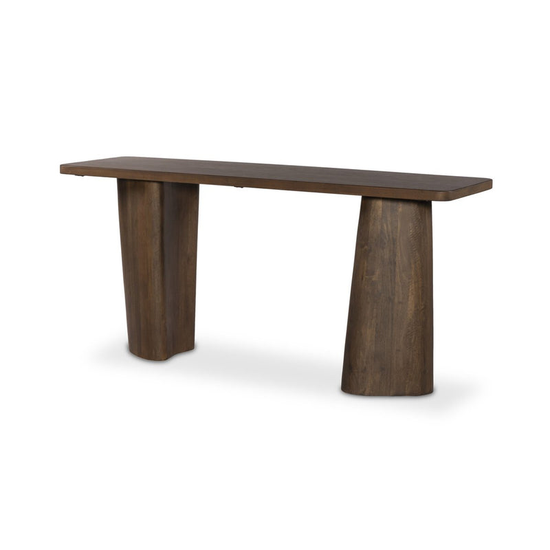 Myla Console Table - Aged Brown