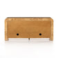 Jenson Media Console - Natural Poplar Burl Veneer