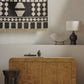 Jenson Media Console - Natural Poplar Burl Veneer