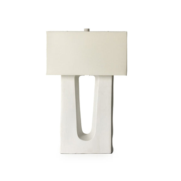 Cuit Table Lamp - Matte White