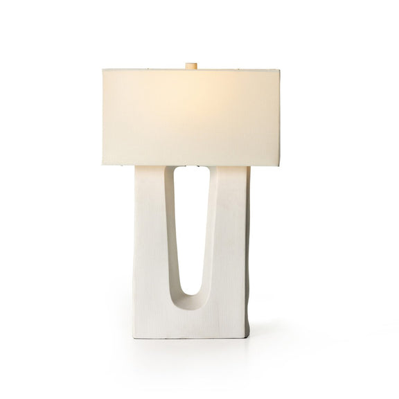 Cuit Table Lamp - Matte White
