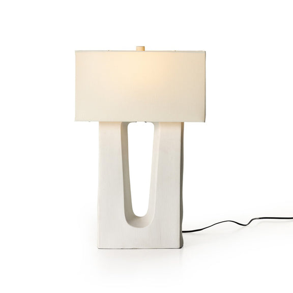 Cuit Table Lamp - Matte White