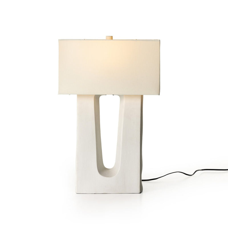 Cuit Table Lamp - Matte White