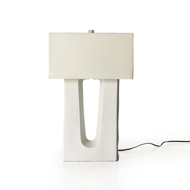 Cuit Table Lamp - Matte White