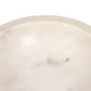Lira Bowl - Honed White Marble