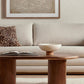 Lira Bowl - Honed White Marble