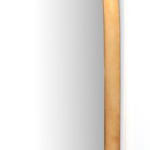 Georgina Wide Mirror - Polished Brass