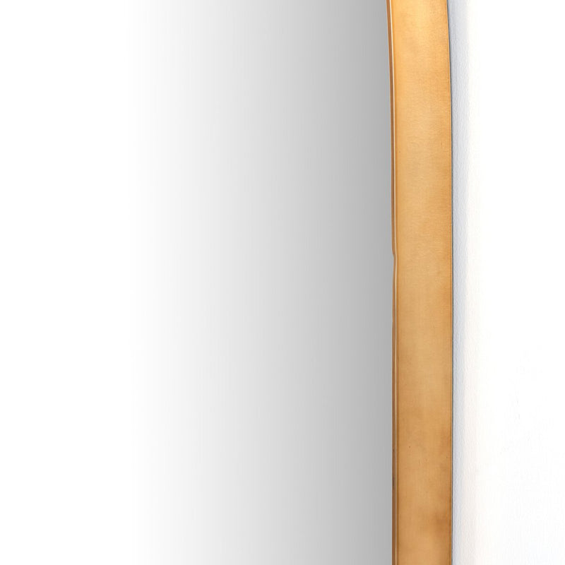 Georgina Wide Mirror - Polished Brass