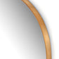 Georgina Wide Mirror - Polished Brass