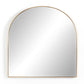 Georgina Wide Mirror - Polished Brass