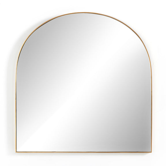 Georgina Wide Mirror - Polished Brass