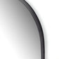 Georgina Wide Mirror - Iron Matte Black