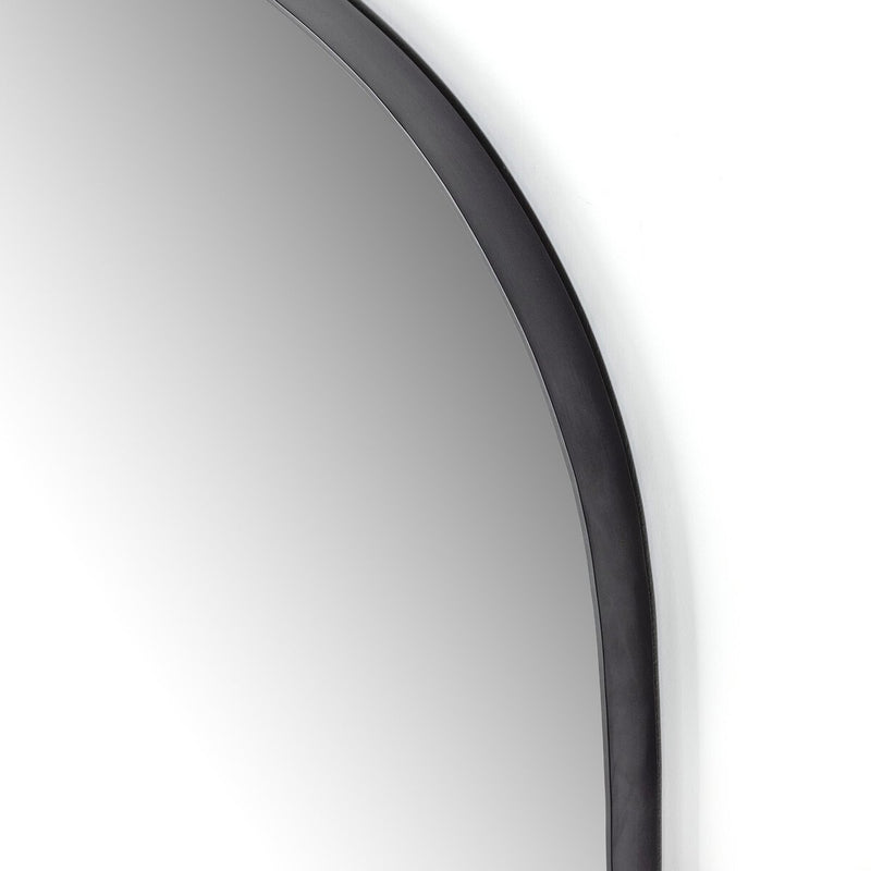 Georgina Wide Mirror - Iron Matte Black