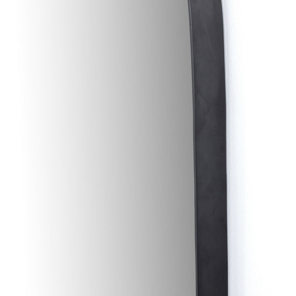 Georgina Wide Mirror - Iron Matte Black