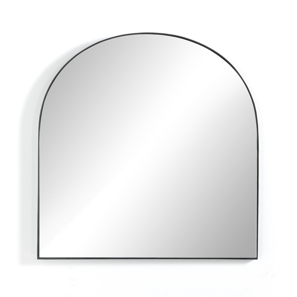 Georgina Wide Mirror - Iron Matte Black