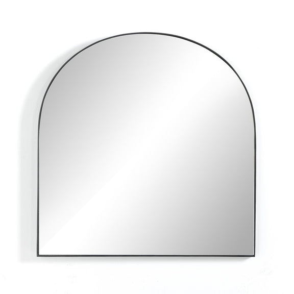 Georgina Wide Mirror - Iron Matte Black