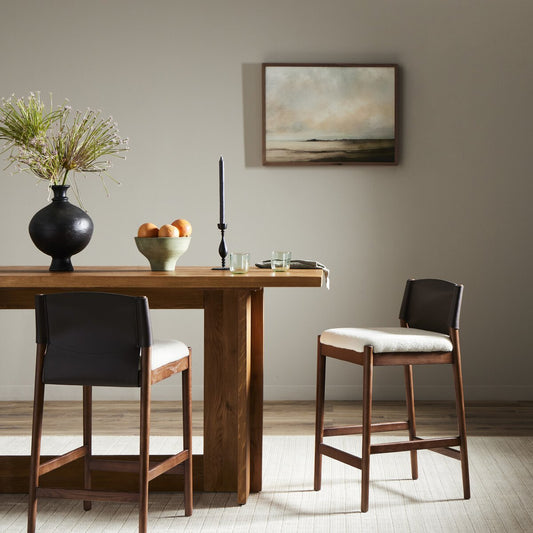 Lulu Bar + Counter Stool - Cardiff Cream