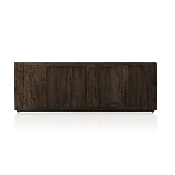 Abaso Sideboard - Ebony Rustic Wormwood Oak