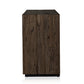 Abaso Sideboard - Ebony Rustic Wormwood Oak