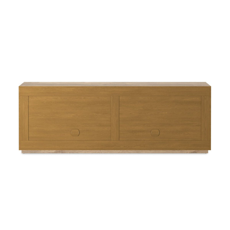 Abaso Sideboard - Whitewash Rustic Wormwood Oak