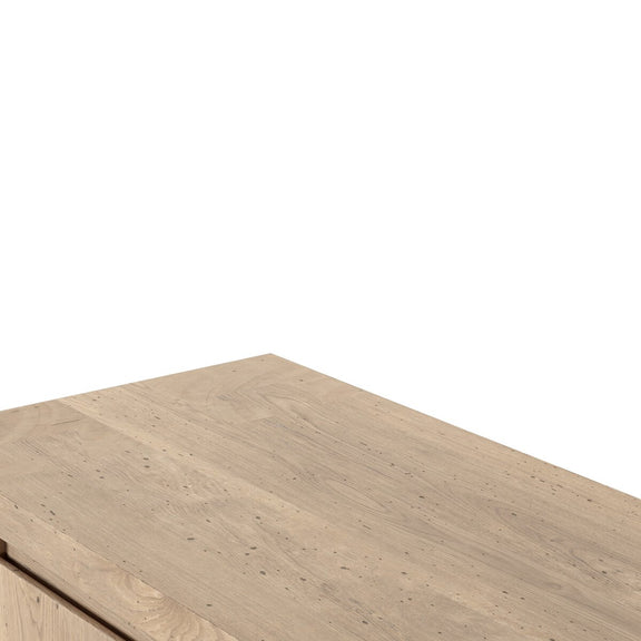 Abaso Sideboard - Whitewash Rustic Wormwood Oak