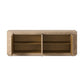 Abaso Sideboard - Whitewash Rustic Wormwood Oak