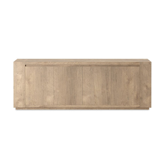 Abaso Sideboard - Whitewash Rustic Wormwood Oak