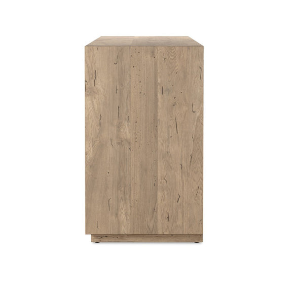 Abaso Sideboard - Whitewash Rustic Wormwood Oak