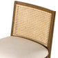 Antonia Cane Armless Bar + Counter Stool