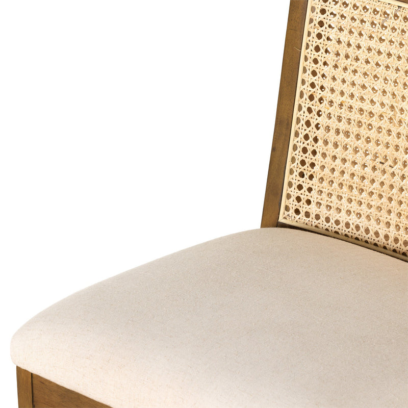 Antonia Cane Armless Bar + Counter Stool