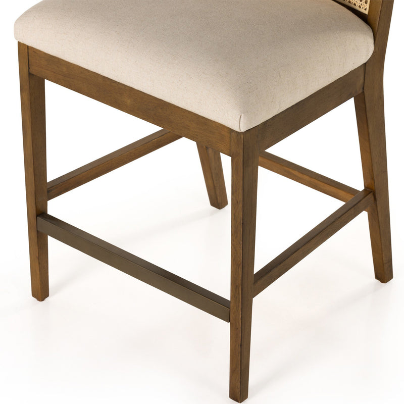 Antonia Cane Armless Bar + Counter Stool
