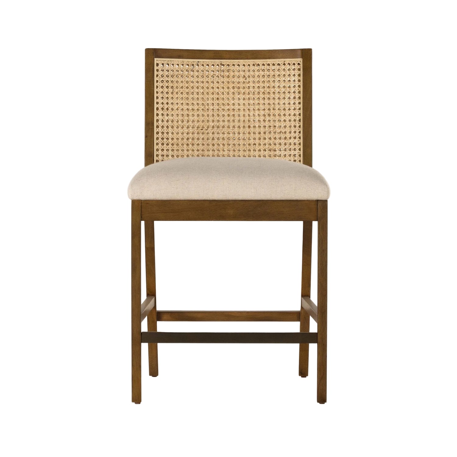 Antonia Cane Armless Bar + Counter Stool