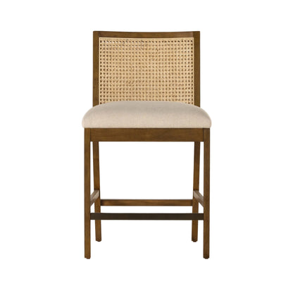 Antonia Cane Armless Bar + Counter Stool