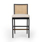 Antonia Cane Armless Bar + Counter Stool
